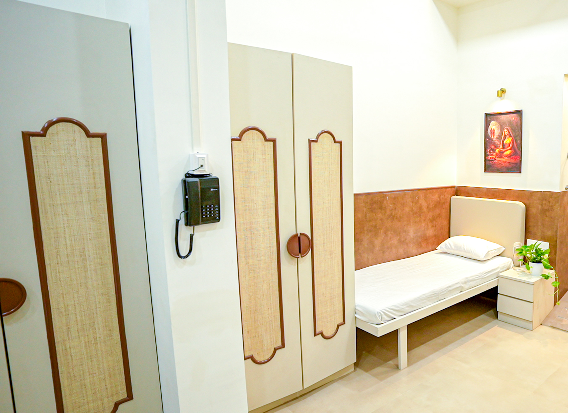 Dormitory room with community living